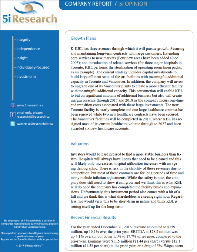 5i Research Report