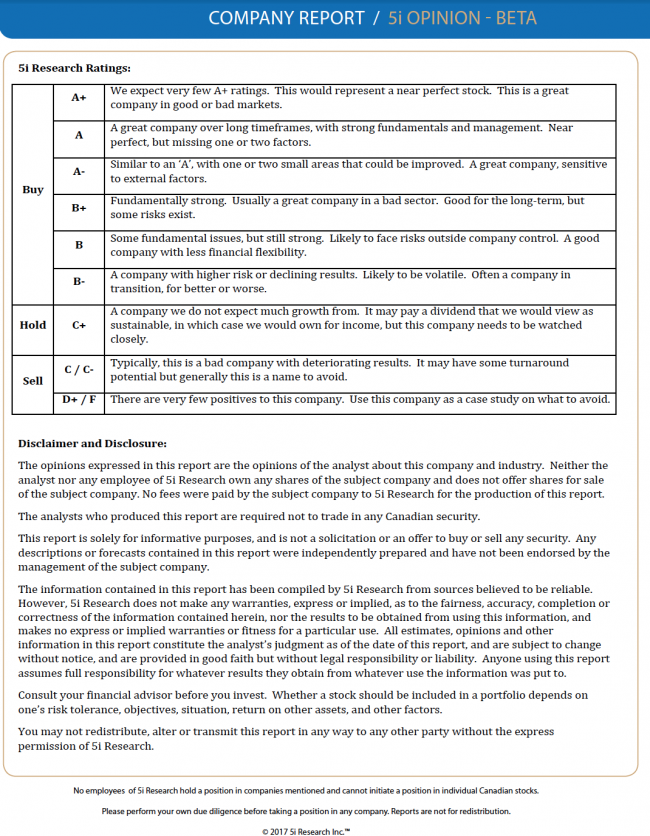 5i Research Report - KBL (TSX)