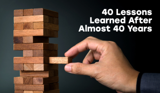Thumbnail for 40 Lessons Learned After Almost 40 Years
