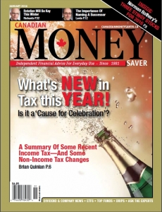 Magazine Cover for January 2016